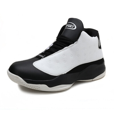 

Running shoes Mens AJ13 high basketball shoes shock absorption student sports shoes