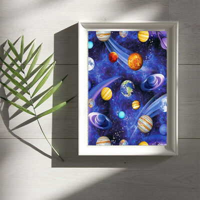 

Gobestart 5D DIY Diamond Painting Embroidery Round Diamond Home Decor Gift