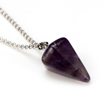 

13 Types Natural Gemstone Crystal Quartz Healing Diy Pendant Necklace Mineral Decoration Gift Unique