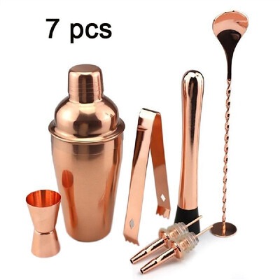 

Delicate Wear Resistant Fall Resistant Multi-Color Stainless Steel Shaker 750ml 8 Parts