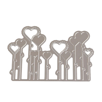 

Siaonvr New Flower Heart Metal Cutting Dies Stencils DIY Scrapbooking Album Paper Card