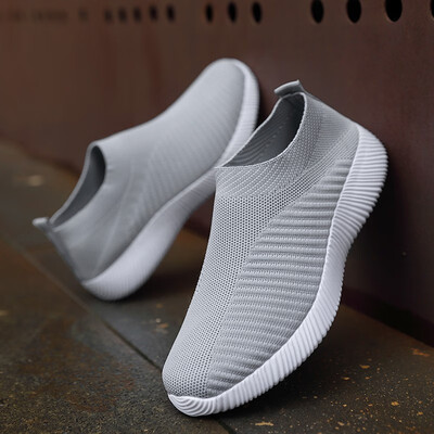 

FAN PAO big size 35-43 Women running sport shoes sock slip ons loafers sneakers yeezy air boost for girl outdoor walking footwear