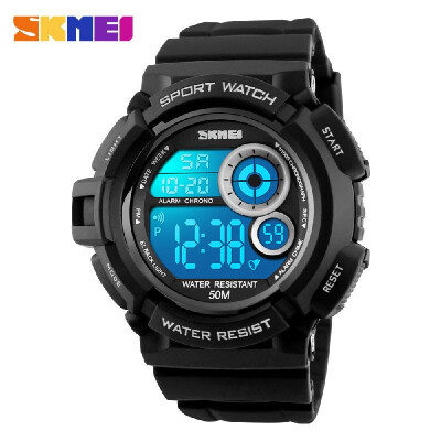 

SKMEI Fashion Multi-function 50M Water-Proof Men Women Sports Watch Backlight Dual Time Unisex Electronic Outdoor Casual Wristwatc