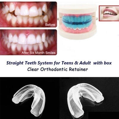 

Orthodontic Straight Teeth System Teens & Adult A retainerBox