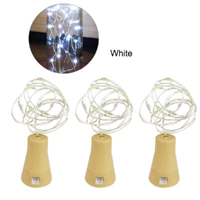 

10LEDs Solar Wine Bottle Light Waterproof Copper Wire Decorative Lamp String