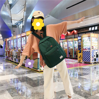 

Ins schoolbag female Korean version of high school students Chaobai campus simple original Sumitomo Sendai ancient feeling girl sh