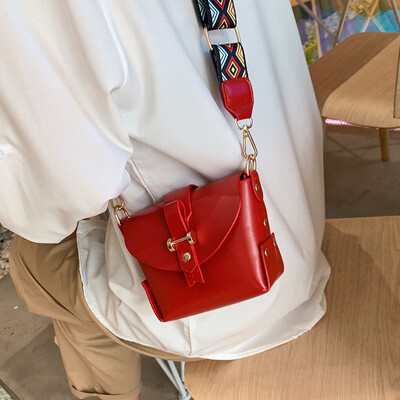 

Net red Sen popular female bag 2019 new wild ins shoulder bag summer small fresh air Messenger bag