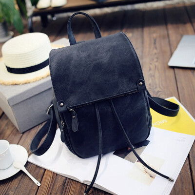 

Tailored Women Soft Leather Casual Small Packet Preppy Style Rucksacks Backpacks Bags