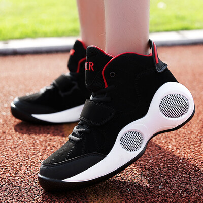 

Summer mens trend casual basketball shoes shockproof wear-resistant sports