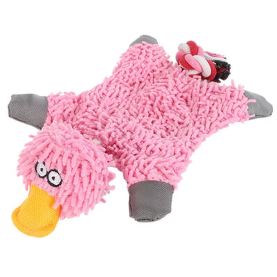 

Lovely 3219cm Pet Supply Cute Papa Duck Plush Dog Toy With Rope Dog Toys