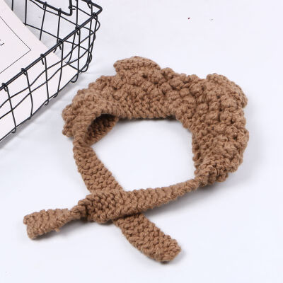 

Korea cat ear cute fur hat soft sister hat female winter earmuff knit Korean version of Joker padded warm hat