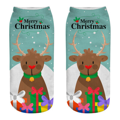 

Ladies Christmas Socks Santa Claus Gift Kids Unisex Xmas Funny Socks for Girl Women New Material Socks