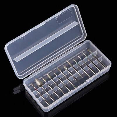 

Toponeto 12PC Nano Coated Carbide Nail Drill Bit Gel Remove Polishing