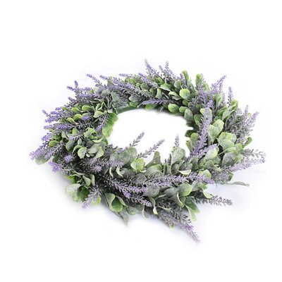 

Gobestart Garland Of Household Items Simulates Lavender Wedding Day Celebrations