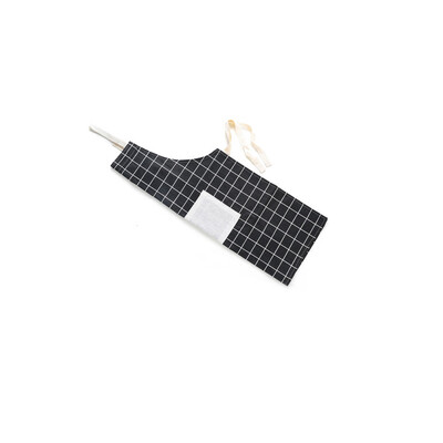 

Gobestart Adjustable Stripe Bib Apron With big Pockets Chef Kitchen Cook Tool