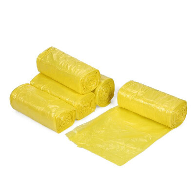 

100pcs Plastic Bag Trash Bags Waste Bin Bags 5 Rolls Garbage Bags 18"20