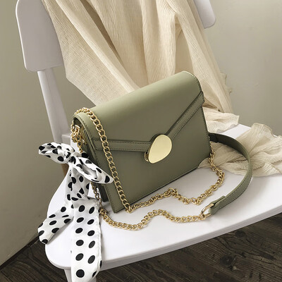 

Advanced sense of the sense of quality bag female 2019 new wave Korean version of the wild shoulder slung fashion chain small square bag