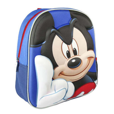 

Disney Cartoon Character Mickey Backpack For Kids Girls Boys School Bag With Air Cushion Belt