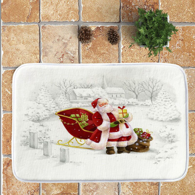 

〖Follure〗Merry Christmas Welcome Doormats Indoor Home Carpets Decor 40x60CM