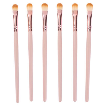

6pcsset PVC Makeup Brushes Eye Shadow Brushes Cosmetics Makeup Tools Set