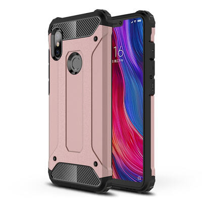 

Rugged Bumper Case Xiaomi Redmi Note 6 Soft TPU Cover Xiomi Redmi Note 6 Pro Hybbid Phone Case Covers Redmi Note 6 Pro Cases