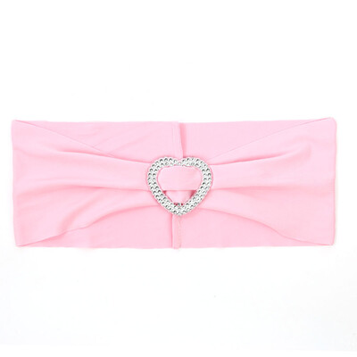 

10X Spandex Chair Cover Wedding Party Sash Band with Buckle