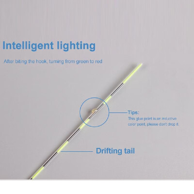 

Intelligent alarm bite hook color electronic drift luminous drift microgravity induction night fishing float fishing gear buoy who