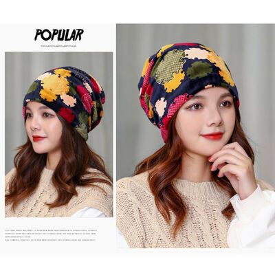 

Beanie Hat Mens Ladies Womens Slouch Winter Woolly Ski Velvet Turn Up Warm New