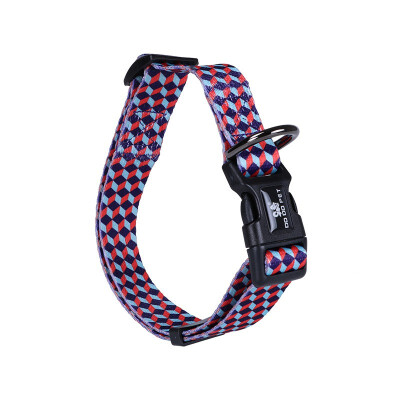 

Comfortable Dog Collar Pet Premium Printed Collar with Seatbelt-buckle Leash Ring For Small Big Pet Dogs Collars