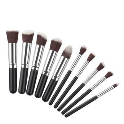 

Toponeto 10PCS1Set Cosmetic Makeup Brush Brushes Set Foundation Powder Eyeshadow