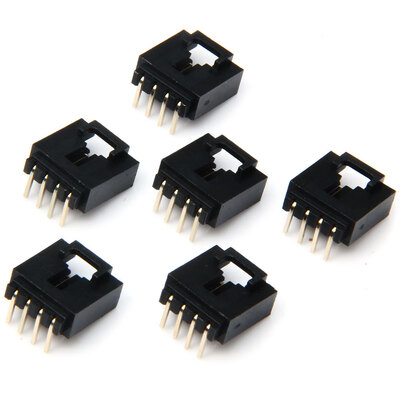 

Full Function 4Pin 254mm Pitch Audio Socket Connector for DIY Project - 100PCS