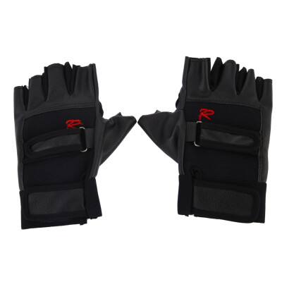 

Pro Weight Lifting Gym Exercise Sport Sports Leather Gloves