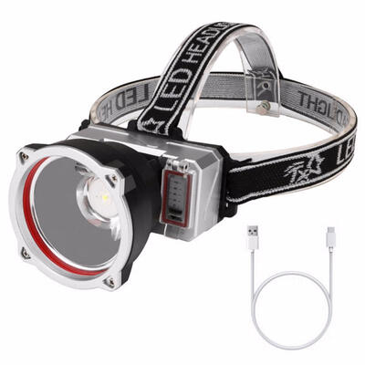 

YH8508 Hard Hat LED Super Bright Headlamp Dimmable Lightweight Helmet Head Light for Running Camping Hiking Fishing Reading