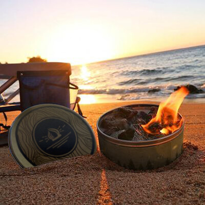 

JPGIF Portable And Reusable Campfire Outdoor Lighting Campfire Tank Heating