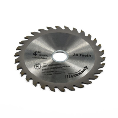 

30 Teeth Blade Disc For Mini Circular Saw 110mm 4inch 20mm BoreWoodworking Hot