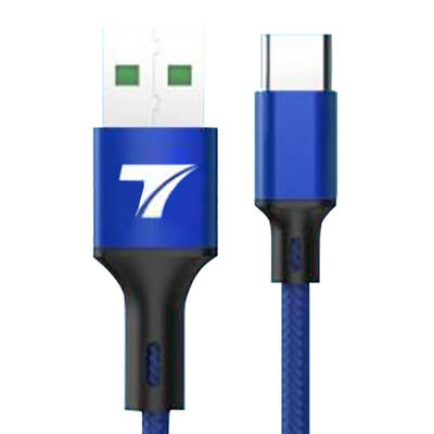 

Portable Aluminium Alloy 5A​ Fast Charging Cable Practical Nylon Braided Data Line For Mobile Phone-Lightning 15m