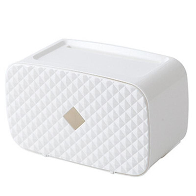 

Paper Towel Dispenser Wall Mounted No-drilling Paper Towel Holder Dispenser Bathroom Toilet Tissue Dispenser Garbage Bags Dispense