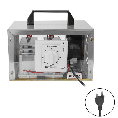 

35gC Ceramic Ozone Generator Tablets Integrated Plate Air Water Sterilizer Clener With Timing Switch Purifier Ozonizer