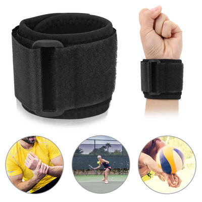 

Greensen Black Sports Wrist Brace Adjustable Breathable Training Wraps