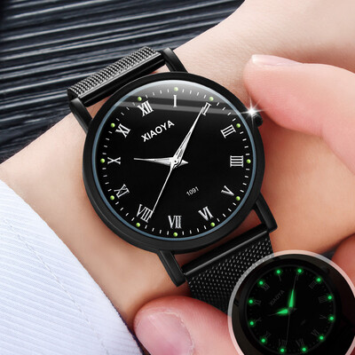 

Mens watches waterproof fashion electronic Korean version of simple leisure atmosphere luminous student non-mechanical watches wo