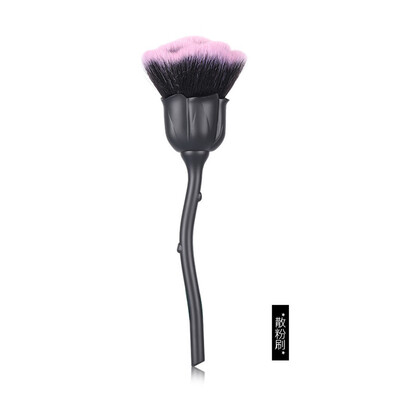 

Gobestart New Rose Makeup Brush Rose Flower Blush Brush Brush Cleaning Brush Nail Brush