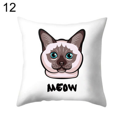 

Dog Puppy Rabbit Throw Pillow Case Cushion Cover Sofa Bed Car Office Decoration