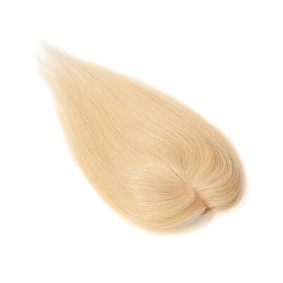 

Hair Toppers for Women Human Hair 100 Remy One Piece Clip in Toppers Extension Straight Real Mono Hair Piece for Thinning Hair