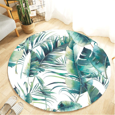 

Gobestart Botany Elements Blanket Round Bathroom carpet 60cm