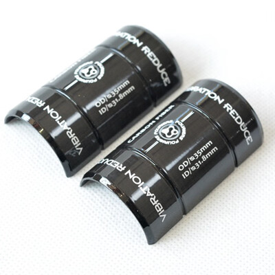 

Carbon Fiber Bike Handlebar Stem Reducer Convert Bar Adapter Riding