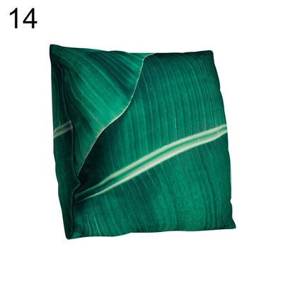 

Fresh Monstera Leaf Throw Pillow Protector Case Cushion Cover Bedding Articles