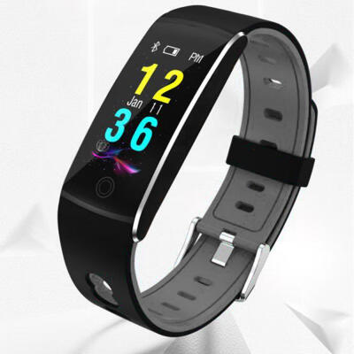 

F10 Smart Bracelet Fitness Tracker With Blood Pressure Sleeping Monitoring Incoming Call Message Reminder