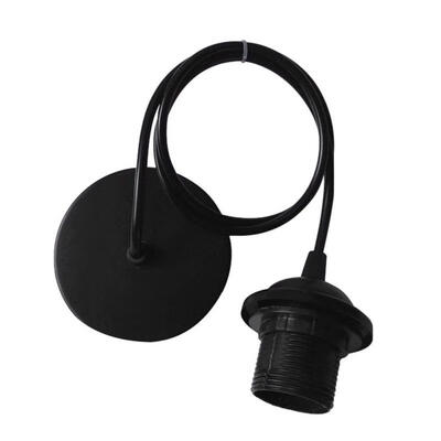 

E27 Socket Screw Bulb Modern Pendant Lamp Holder With Wire Lighting Stand