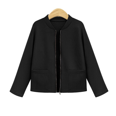 

Roseonmyhand Womens Casual Solid Jacket Long Sleeve Short Coat Retro Cowboy Pockets Blouse