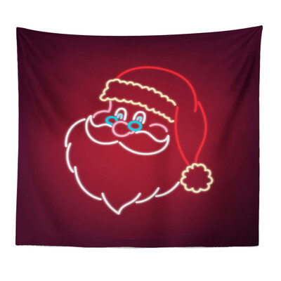 

Toponeto Merry Christmas Beach Cover Up Tunic Tapestry Tablecloth Home Decoration